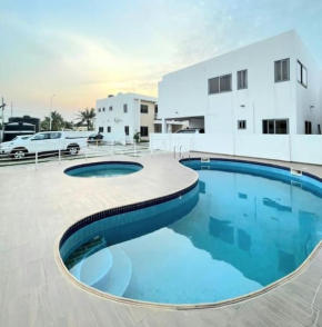 3 Bdrm city view with pool at Dzorwulu